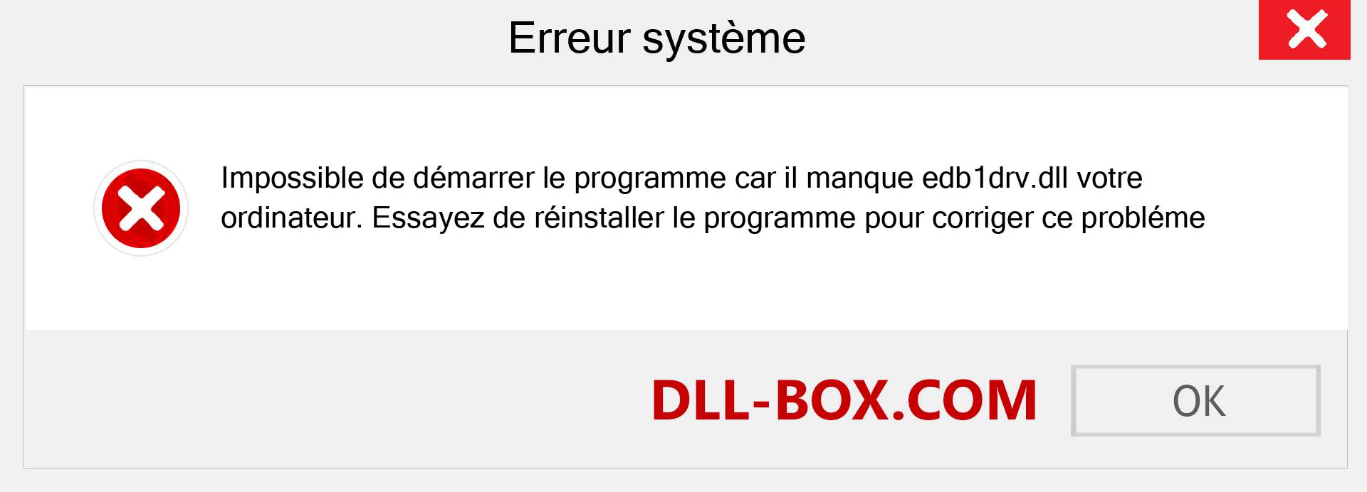 Le fichier edb1drv.dll est manquant ?. Télécharger pour Windows 7, 8, 10 - Correction de l'erreur manquante edb1drv dll sur Windows, photos, images